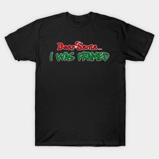 Dear Santa, I Was Framed T-Shirt